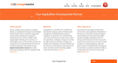 Desktop Screenshot of orangemantra.com